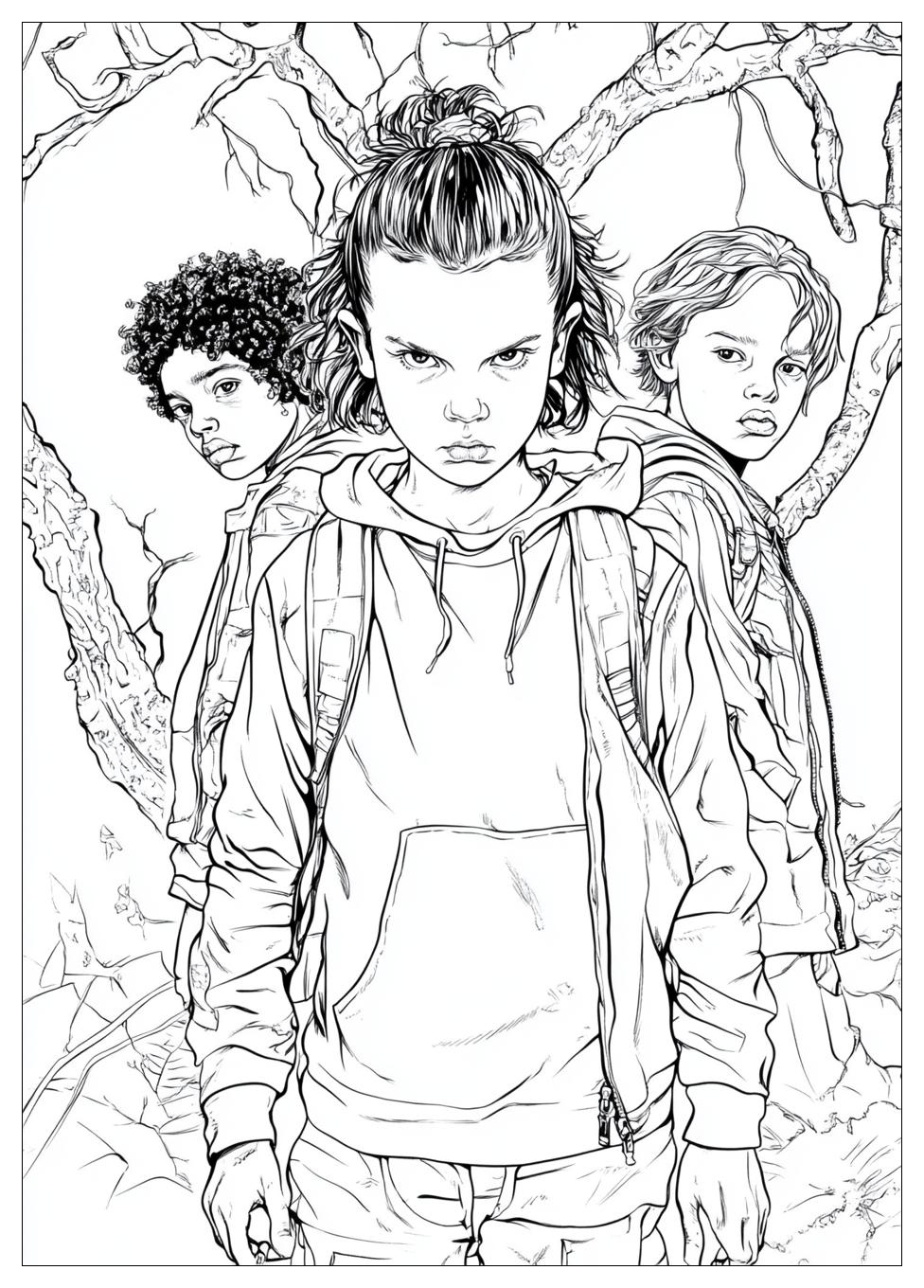 Stranger Things Coloring Pages-8