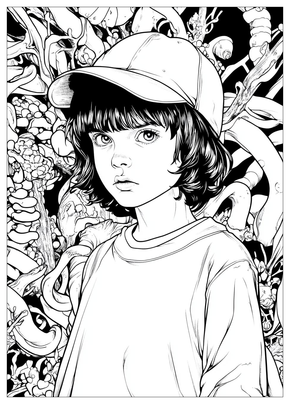 Stranger Things Coloring Pages-9