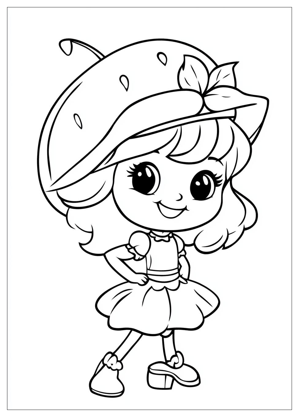 Strawberry Shortcake Coloring Pages-12