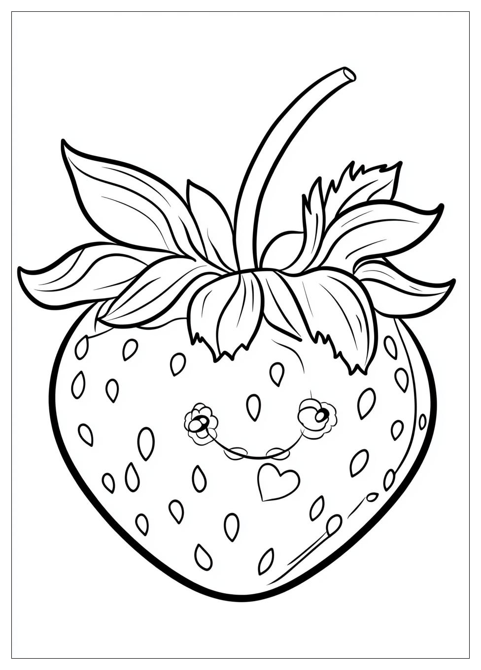 Strawberry Shortcake Coloring Pages-16