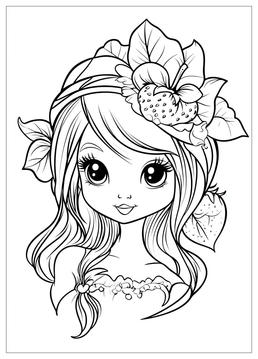 Strawberry Shortcake Coloring Pages-19
