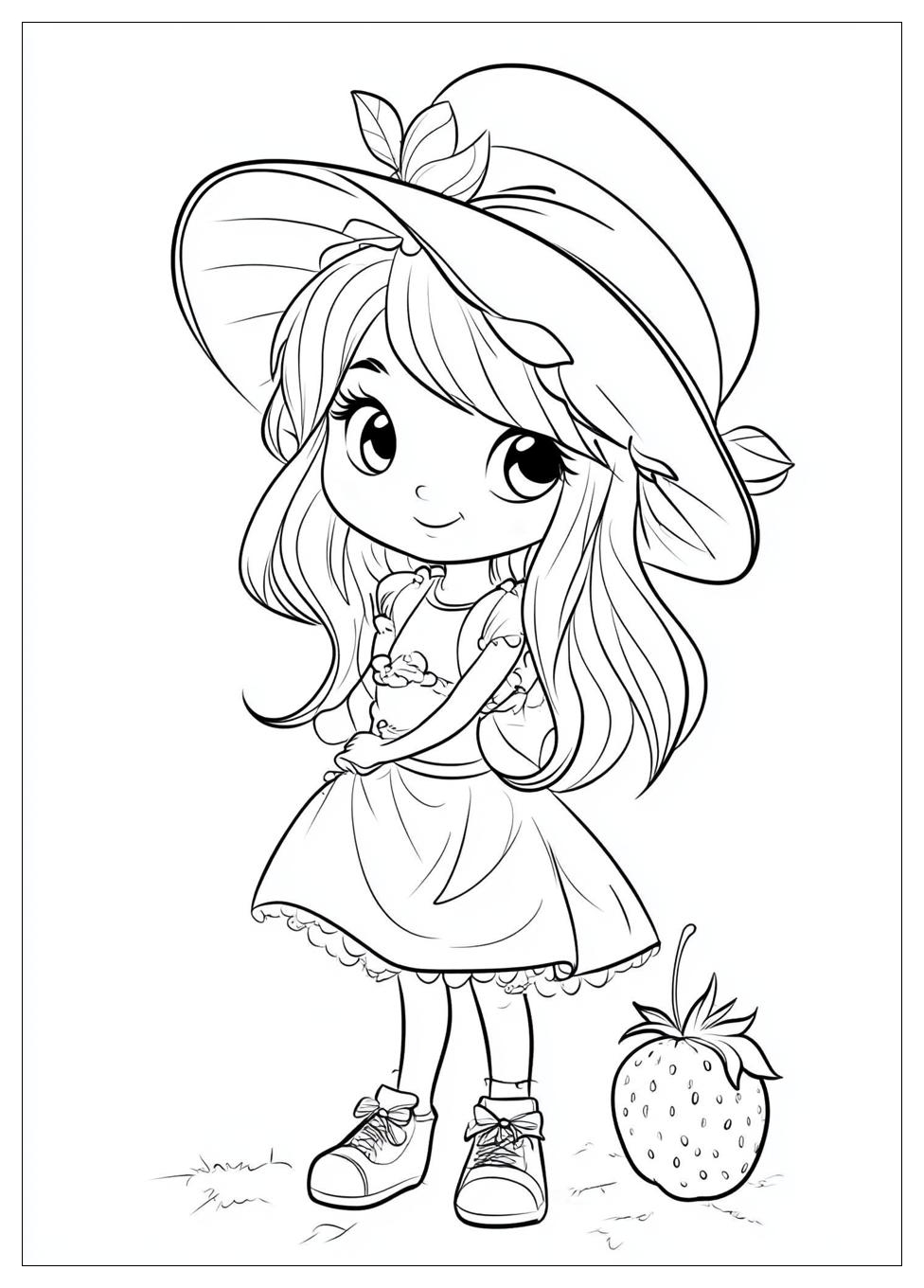 Strawberry Shortcake Coloring Pages-20