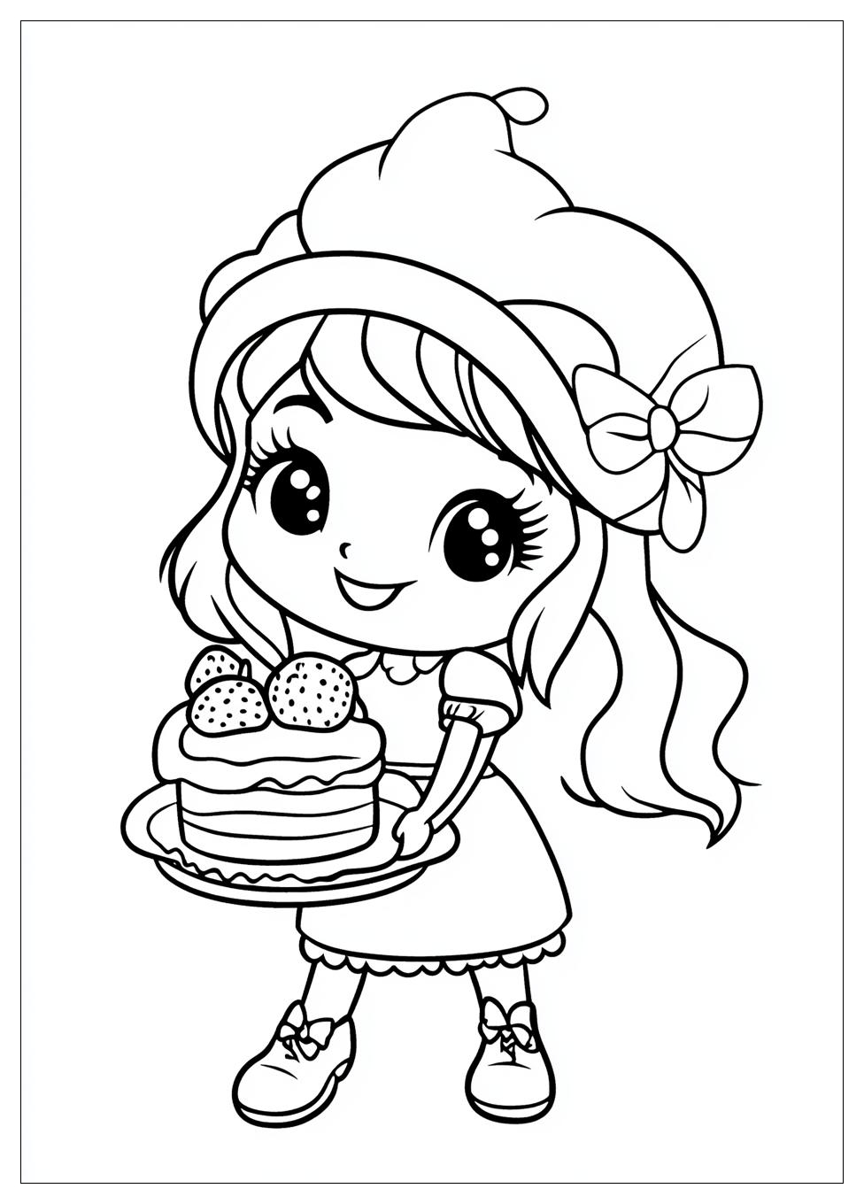 Strawberry Shortcake Coloring Pages-4