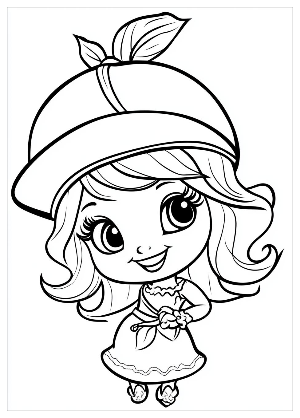 Strawberry Shortcake Coloring Pages-6