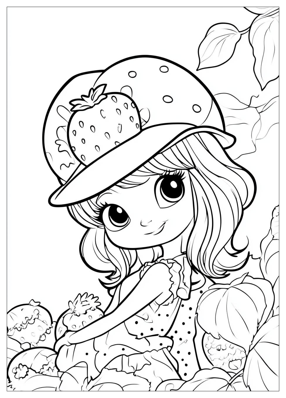 Strawberry Shortcake Coloring Pages-7