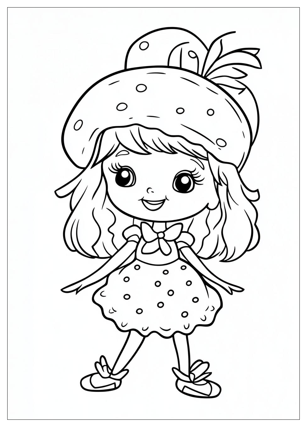 Strawberry Shortcake Coloring Pages-8