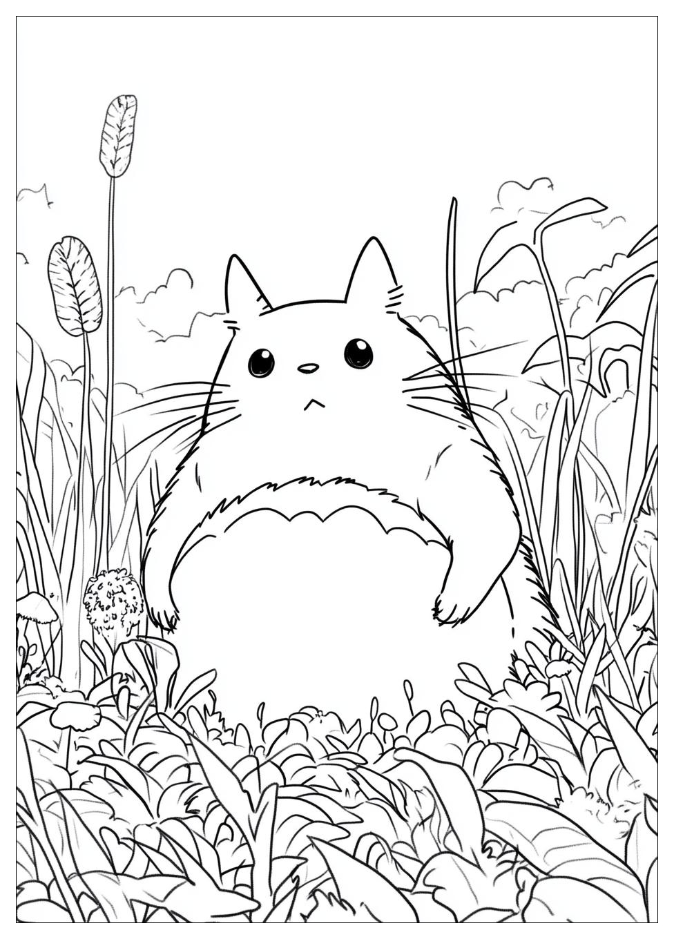 Studio Ghibli Coloring Pages-4