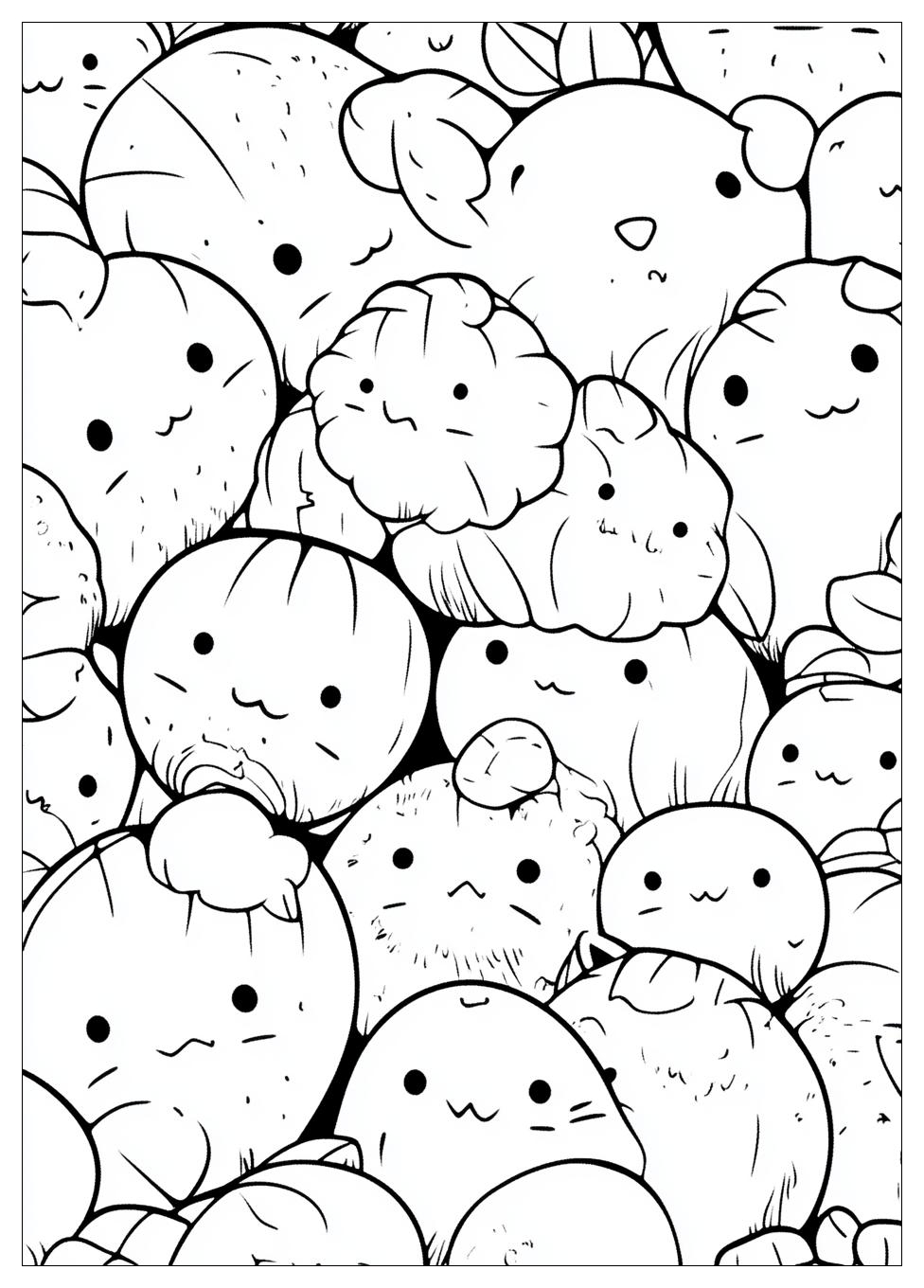 Sumikko Gurashi Coloring Pages-10
