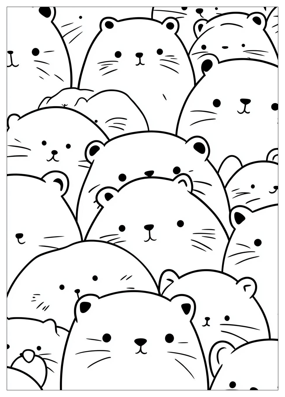Sumikko Gurashi Coloring Pages-12