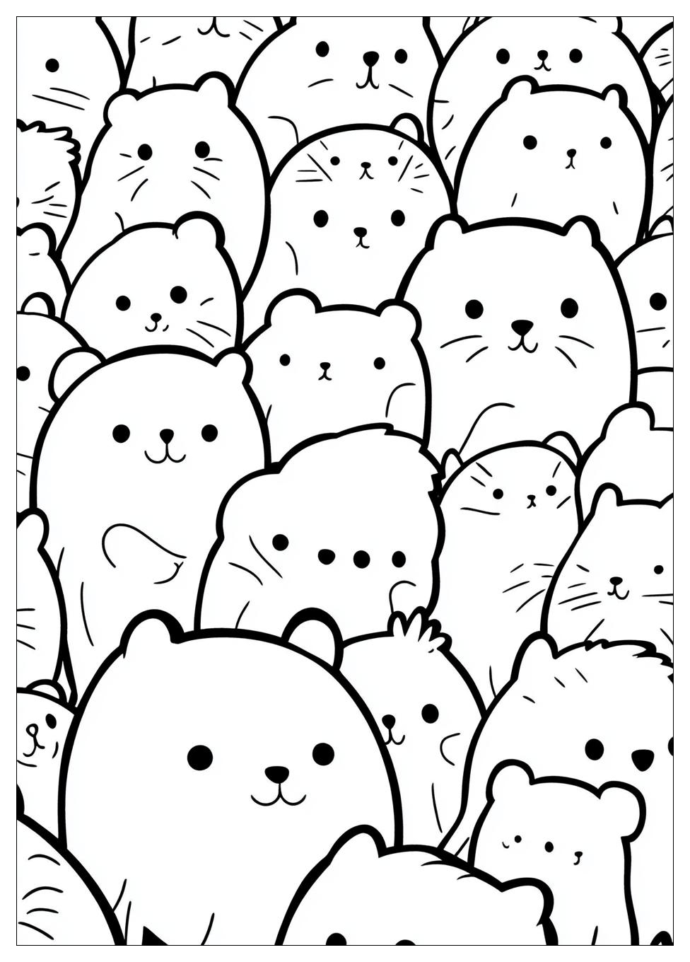 Sumikko Gurashi Coloring Pages-2
