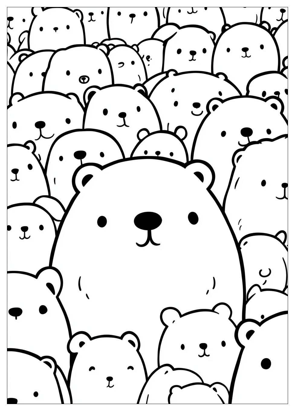 Sumikko Gurashi Coloring Pages-4