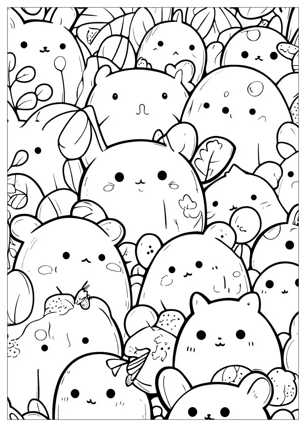 Sumikko Gurashi Coloring Pages-5