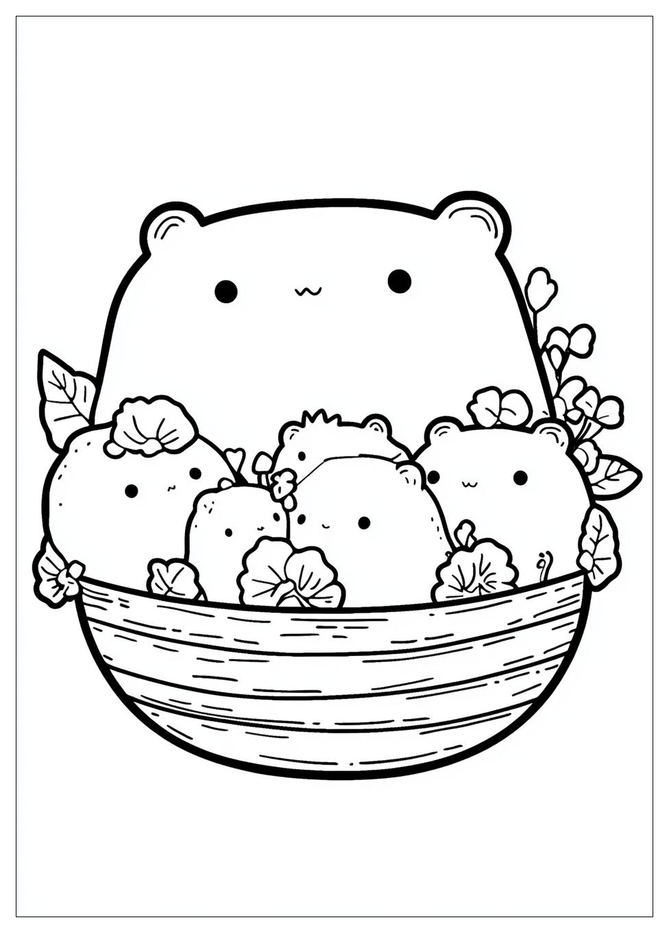 Sumikko Gurashi Coloring Pages-6