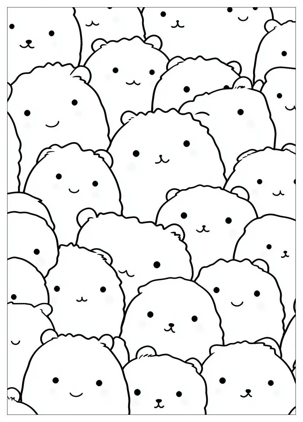 Sumikko Gurashi Coloring Pages-7