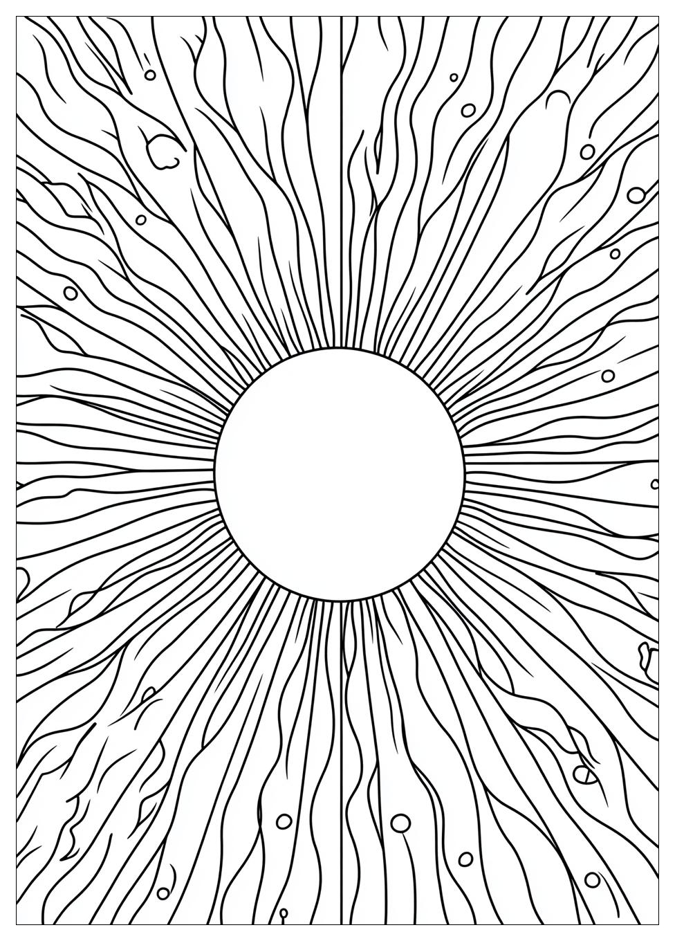 Sunshine Coloring Pages-12
