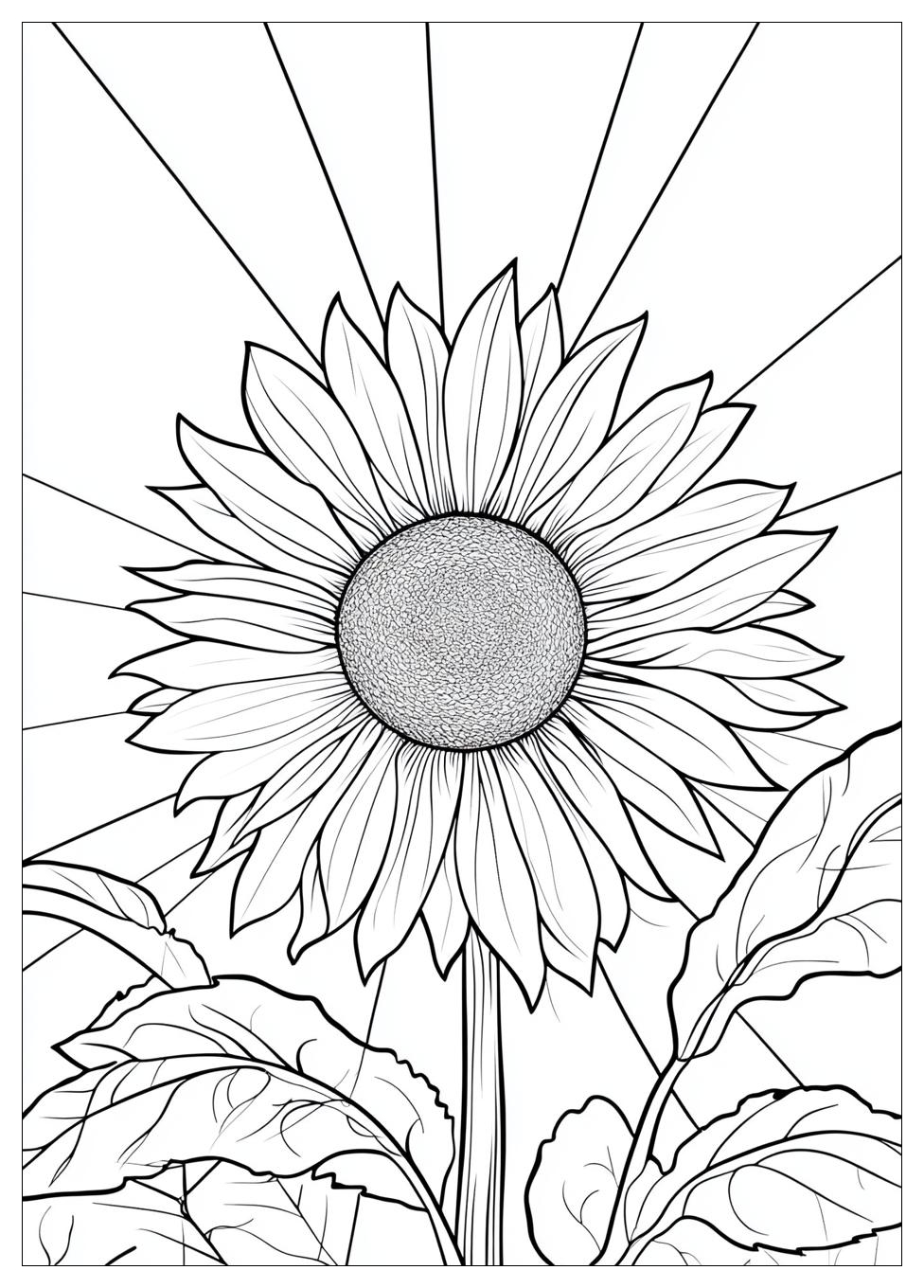 Sunshine Coloring Pages-16