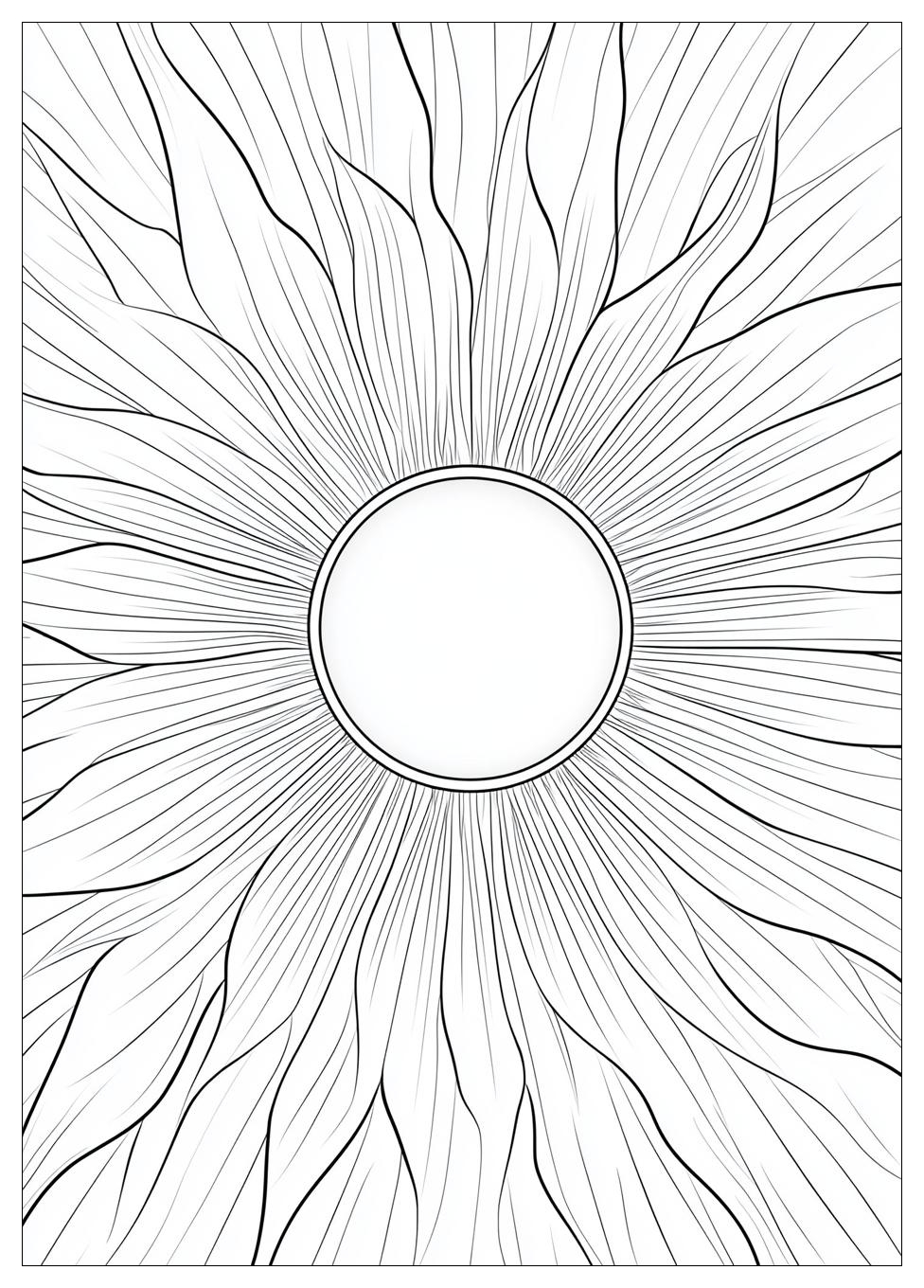 Sunshine Coloring Pages-17