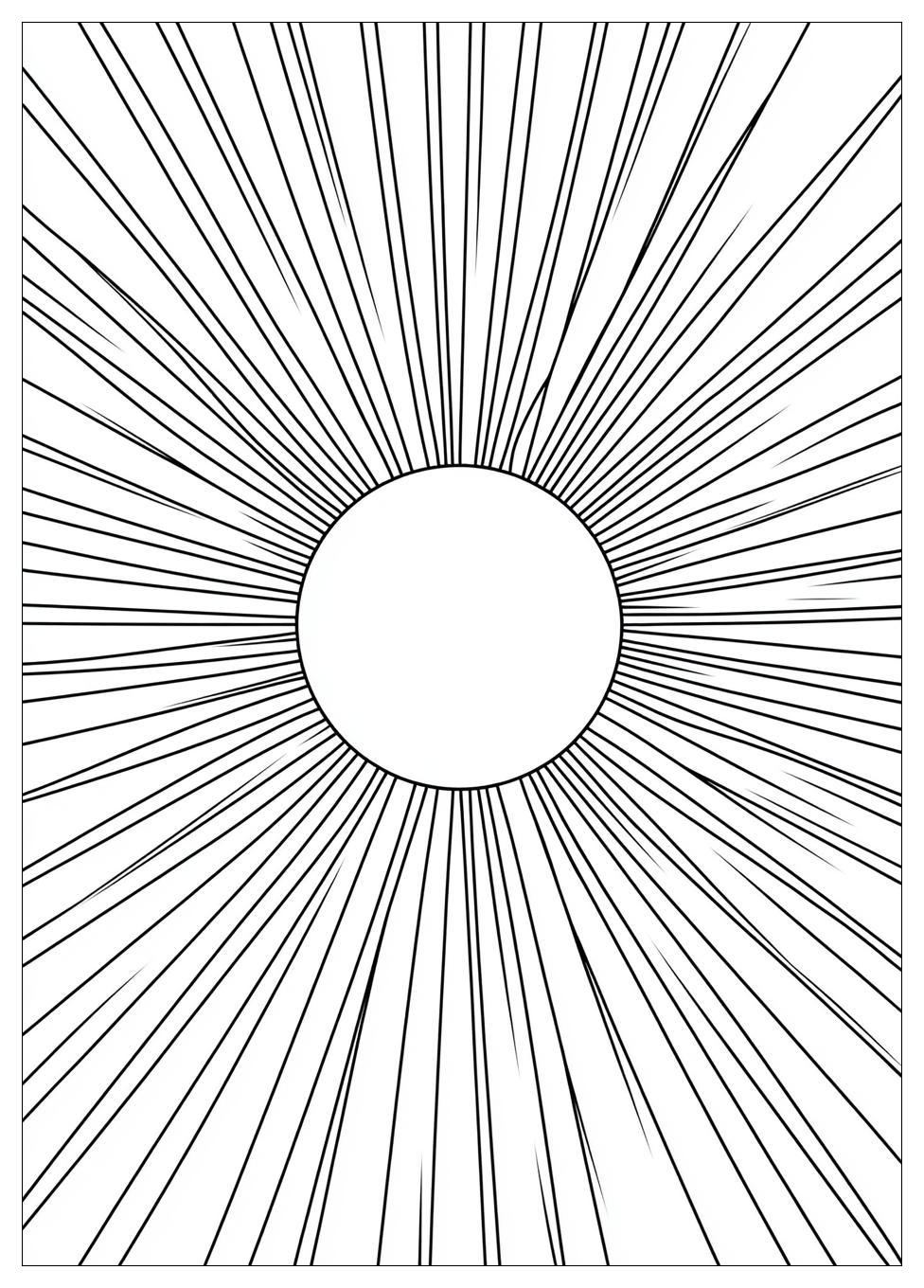 Sunshine Coloring Pages-4