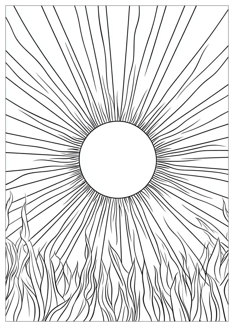 Sunshine Coloring Pages-6