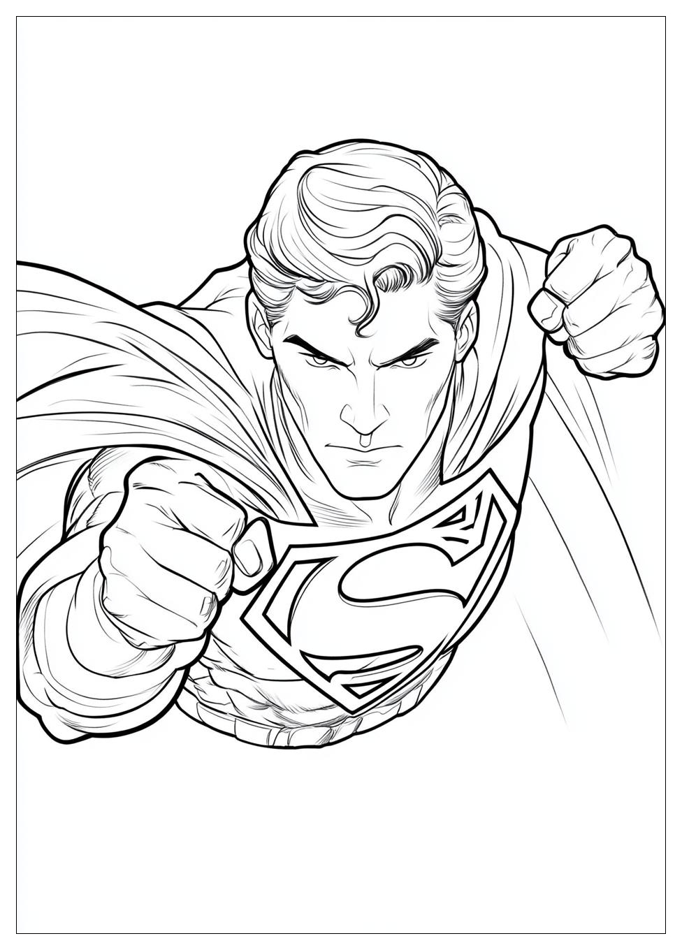 Superman Coloring Pages-10