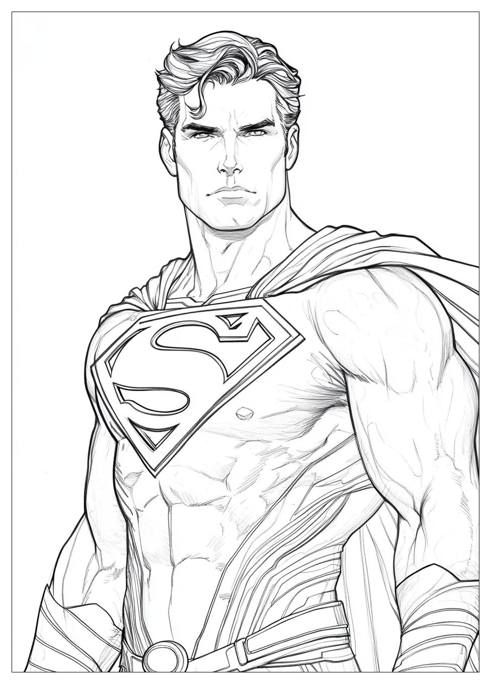 Superman Coloring Pages-14