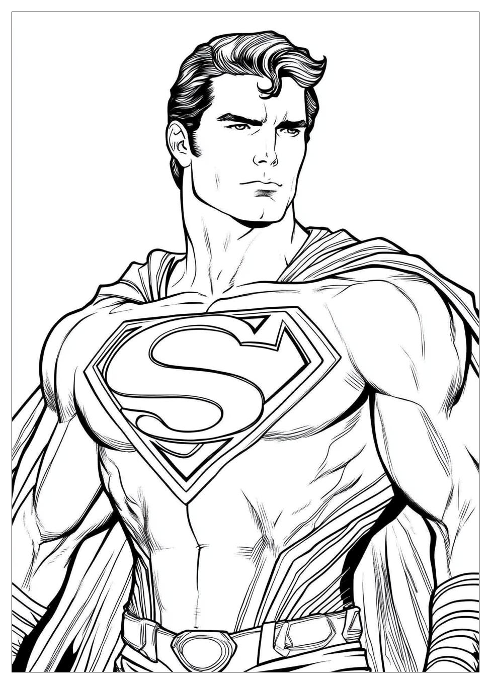Superman Coloring Pages-15