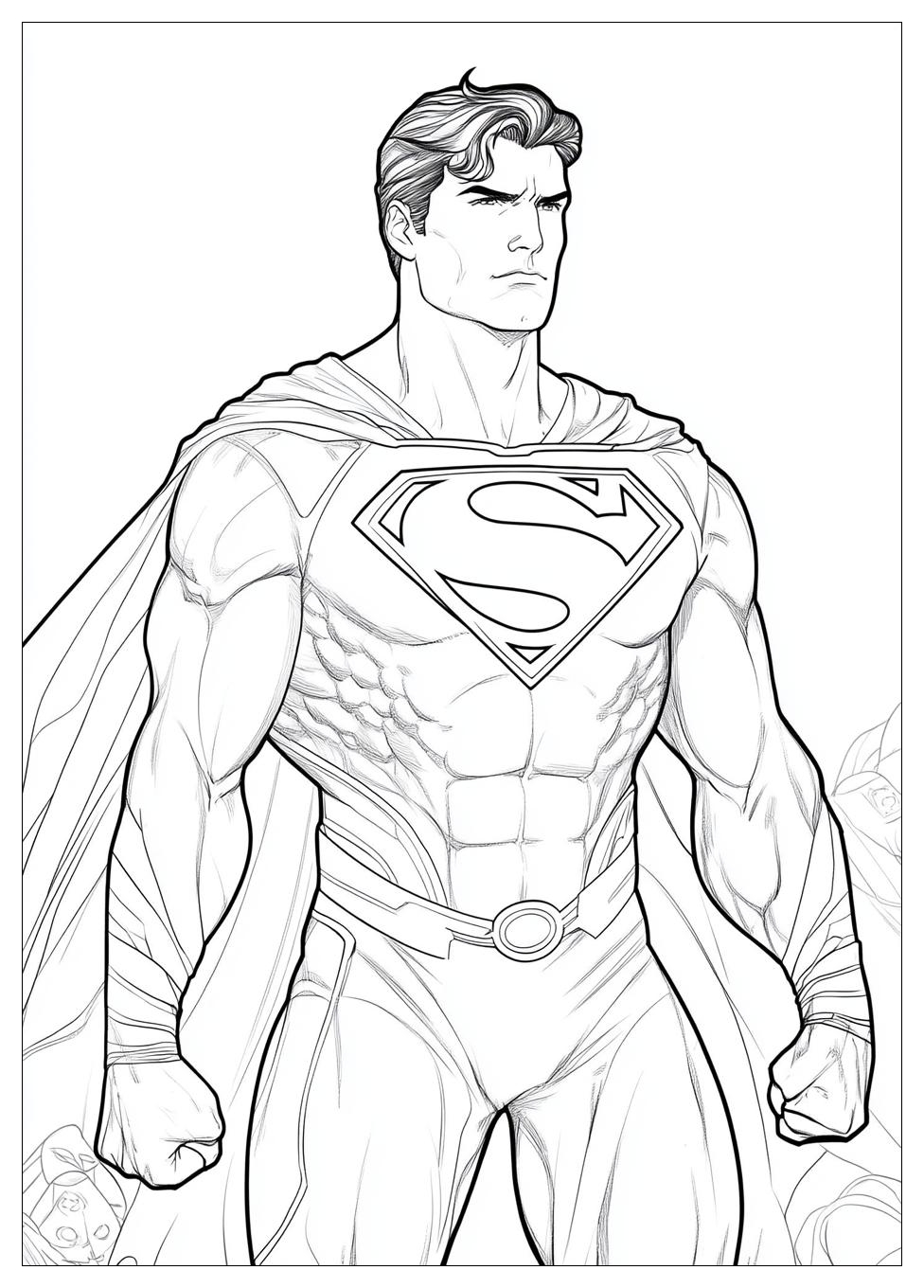 Superman Coloring Pages-16