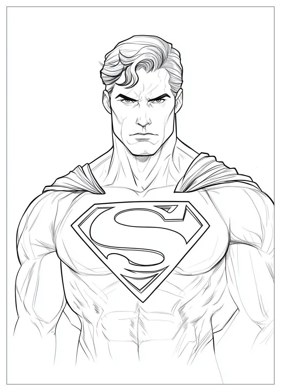 Superman Coloring Pages-18
