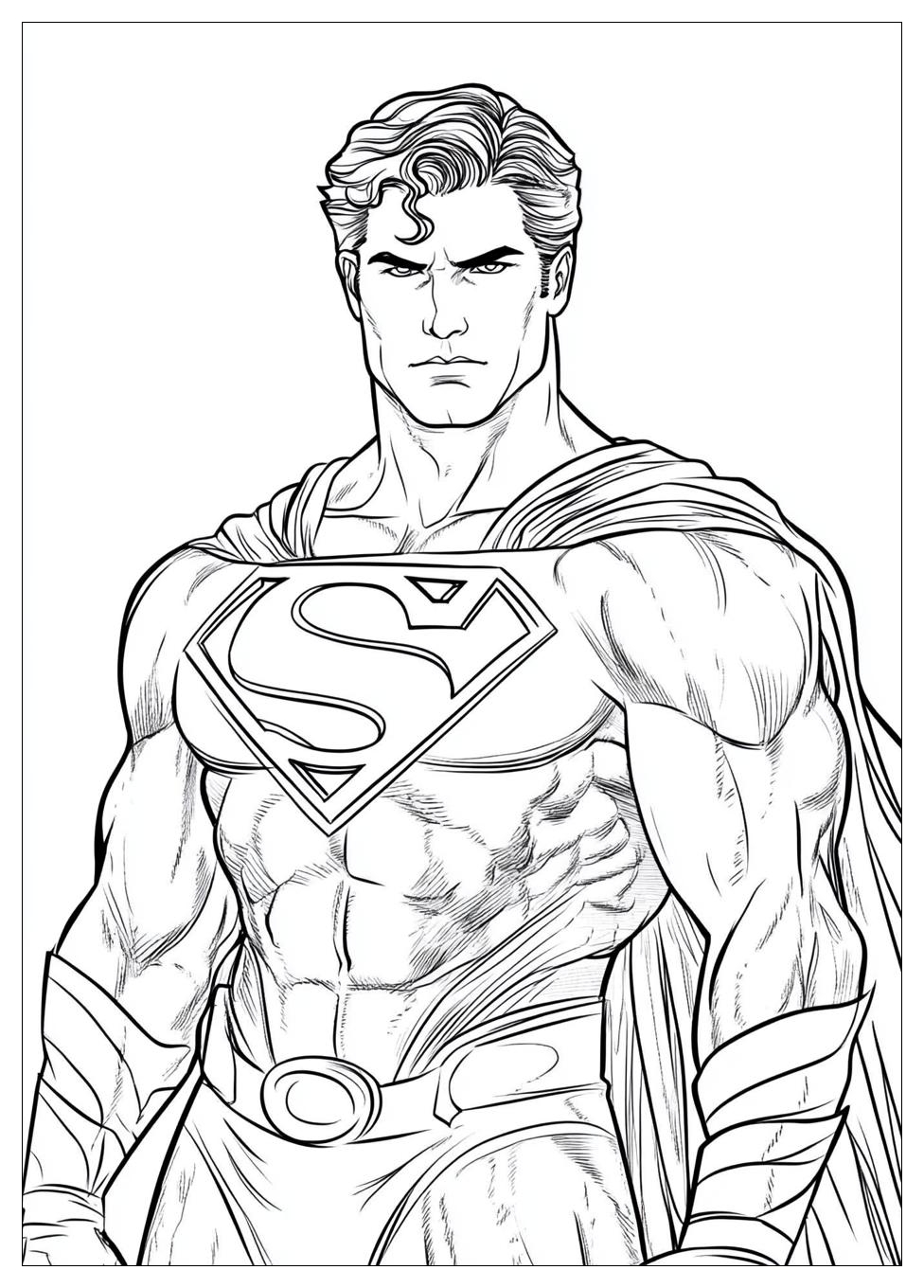 Superman Coloring Pages-19