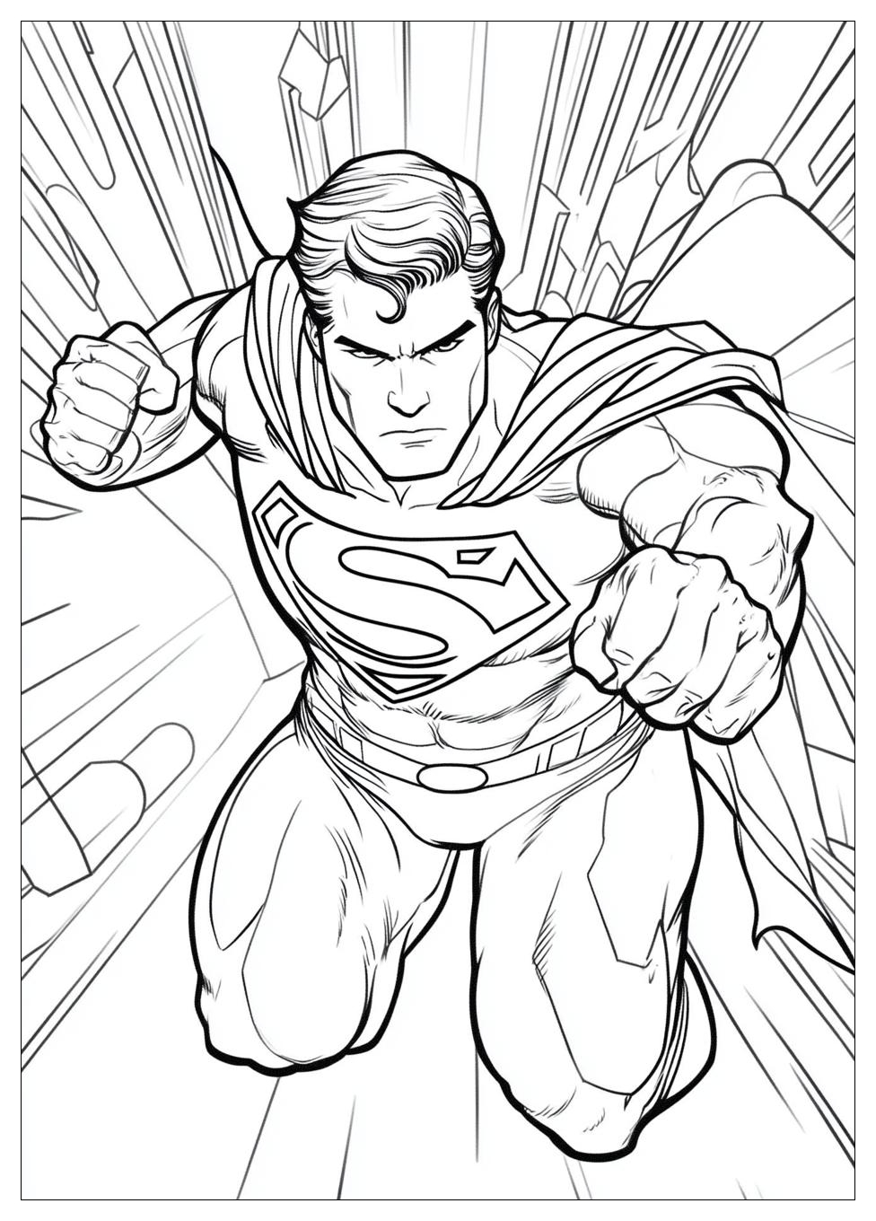 Superman Coloring Pages-2