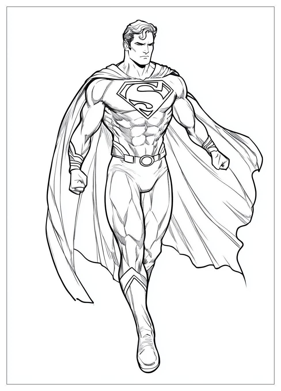 Superman Coloring Pages-20