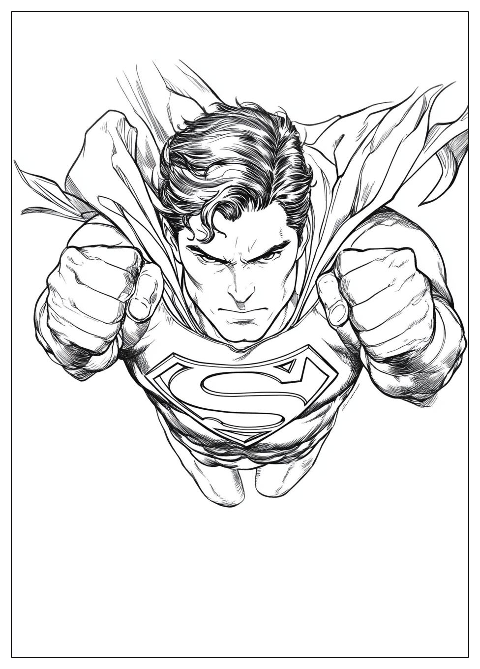 Superman Coloring Pages-3