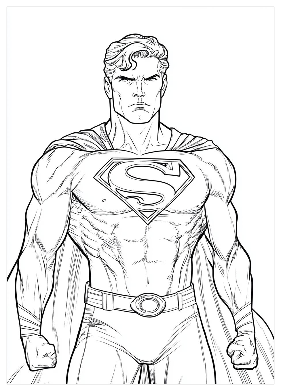 Superman Coloring Pages-5
