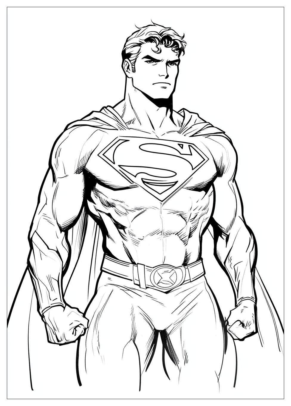 Superman Coloring Pages-6