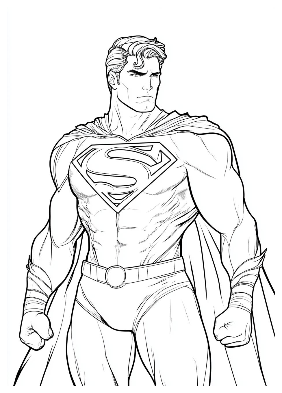 Superman Coloring Pages-7