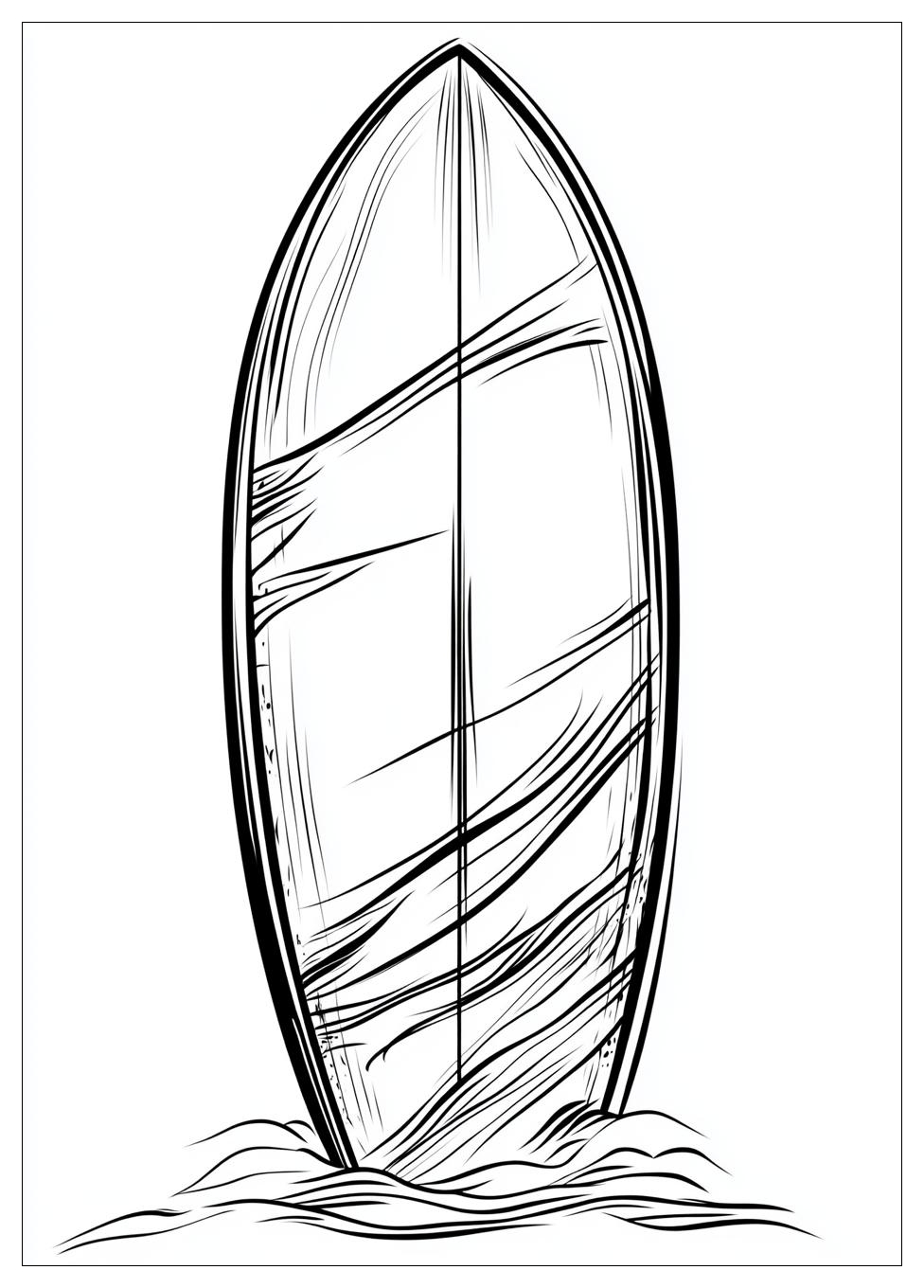 Surfboard Coloring Pages-1