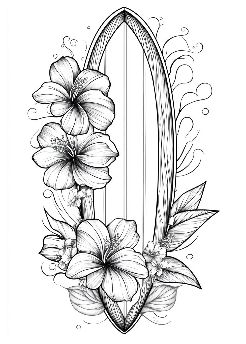 Surfboard Coloring Pages-13