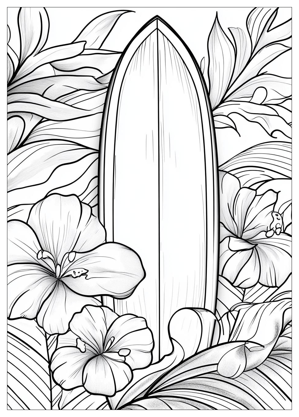 Surfboard Coloring Pages-15