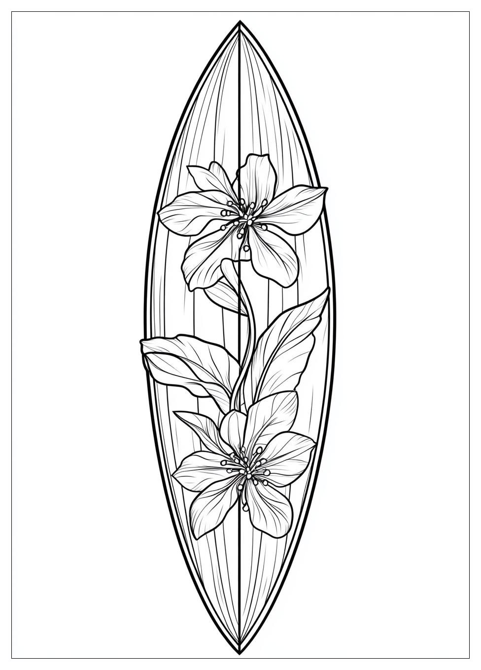 Surfboard Coloring Pages-18