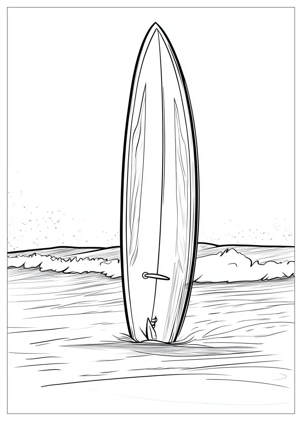 Surfboard Coloring Pages-2