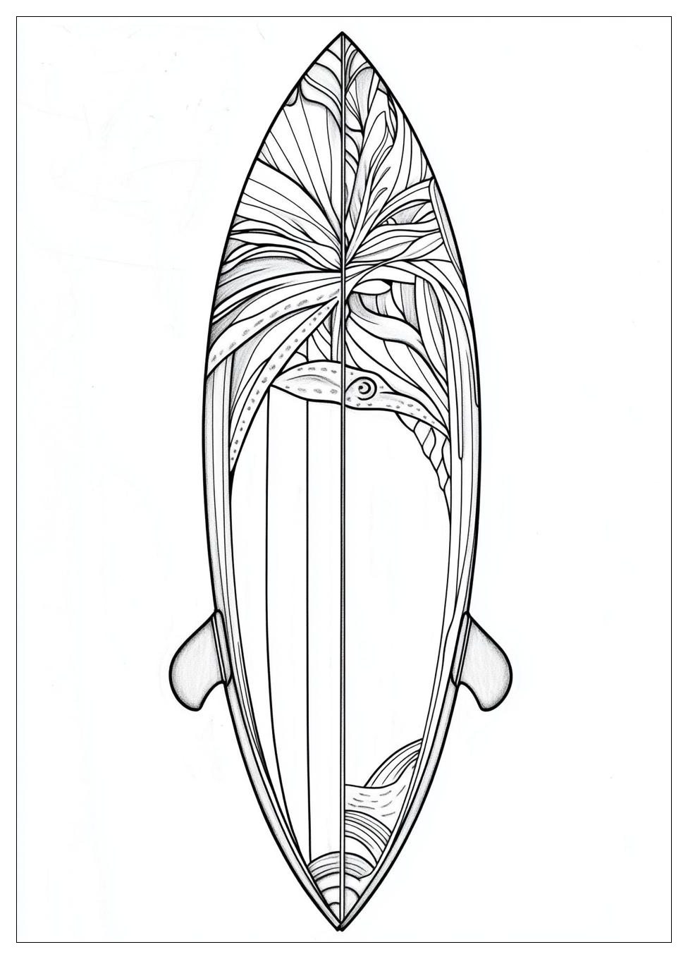 Surfboard Coloring Pages-20