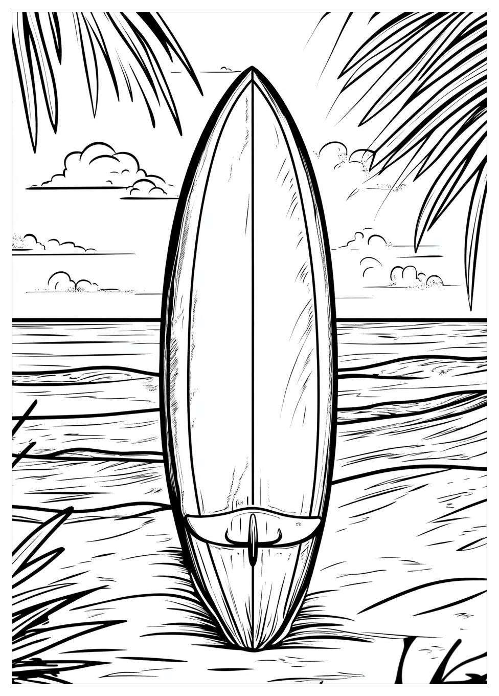 Surfboard Coloring Pages-6
