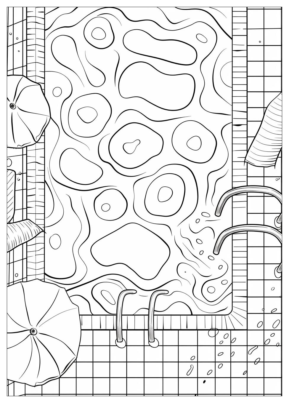 Swimming Pool Coloring Pages-11