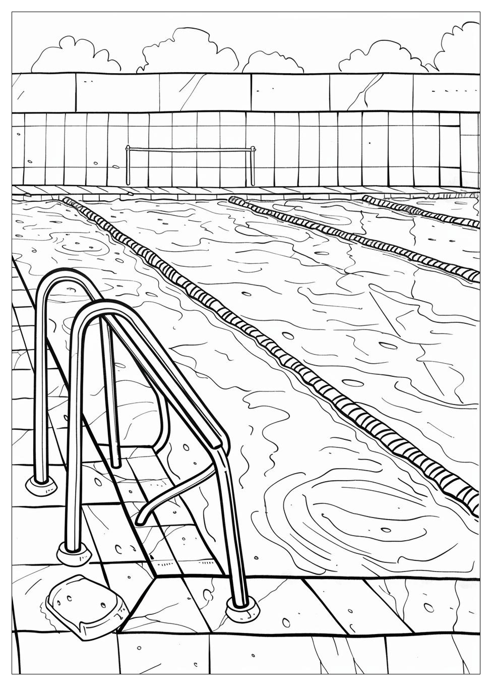 Swimming Pool Coloring Pages-17