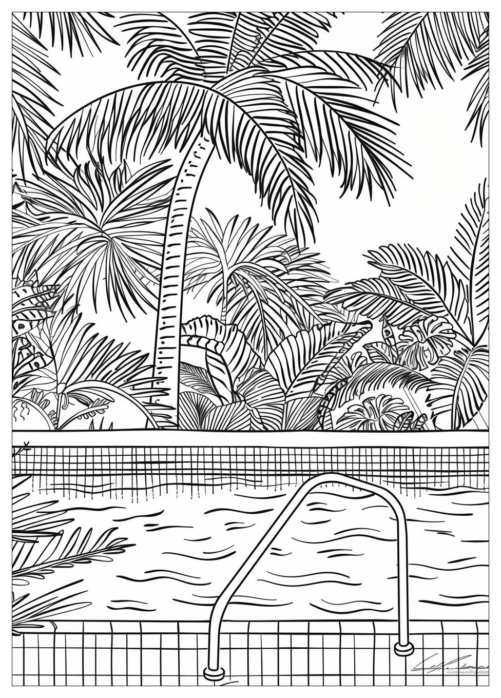 Swimming Pool Coloring Pages-18
