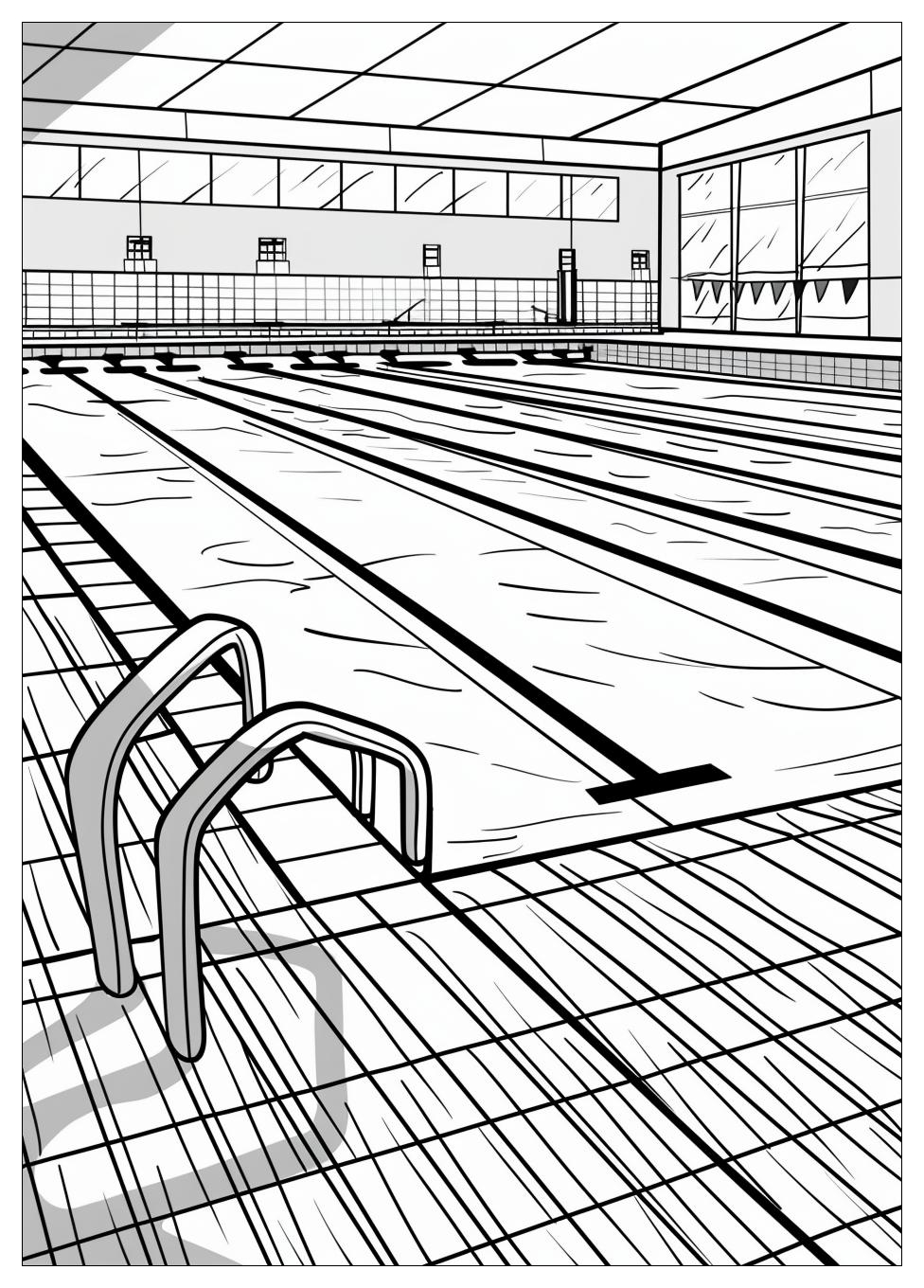 Swimming Pool Coloring Pages-4