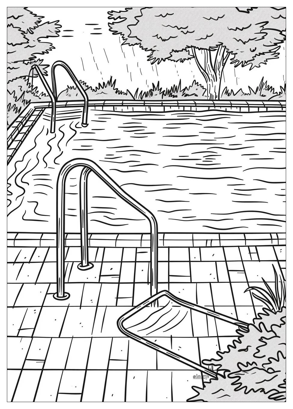 Swimming Pool Coloring Pages-9