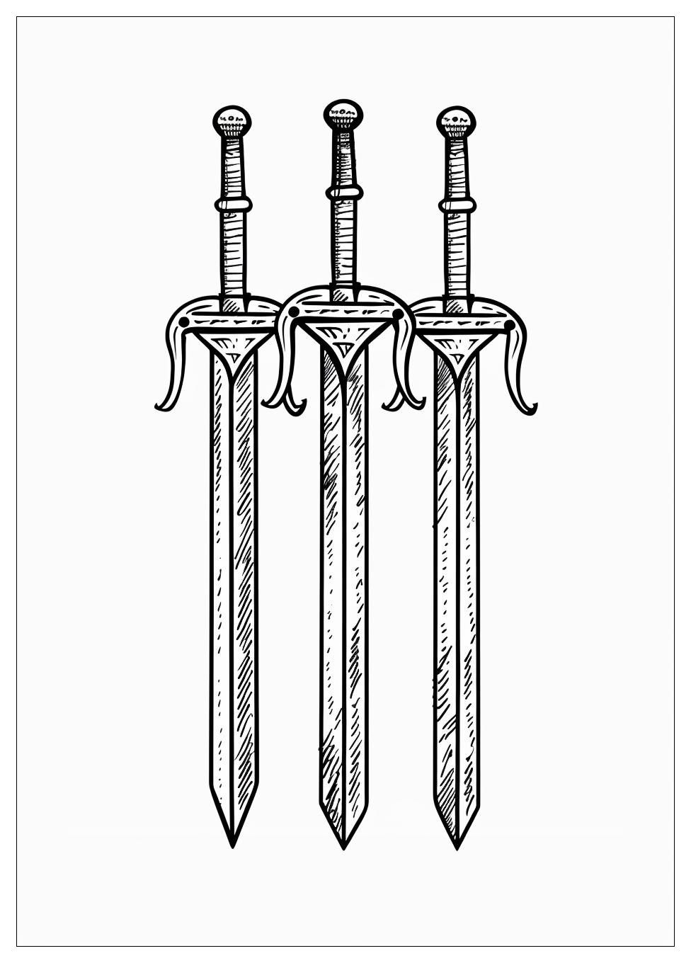 Sword Coloring Pages-8