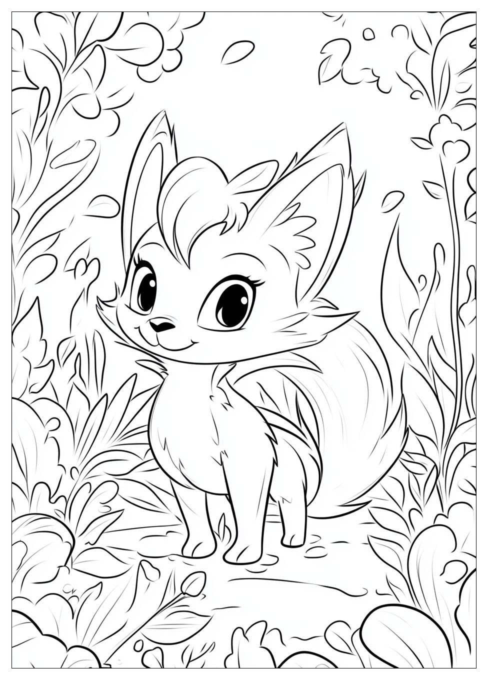 Tails Coloring Pages-1