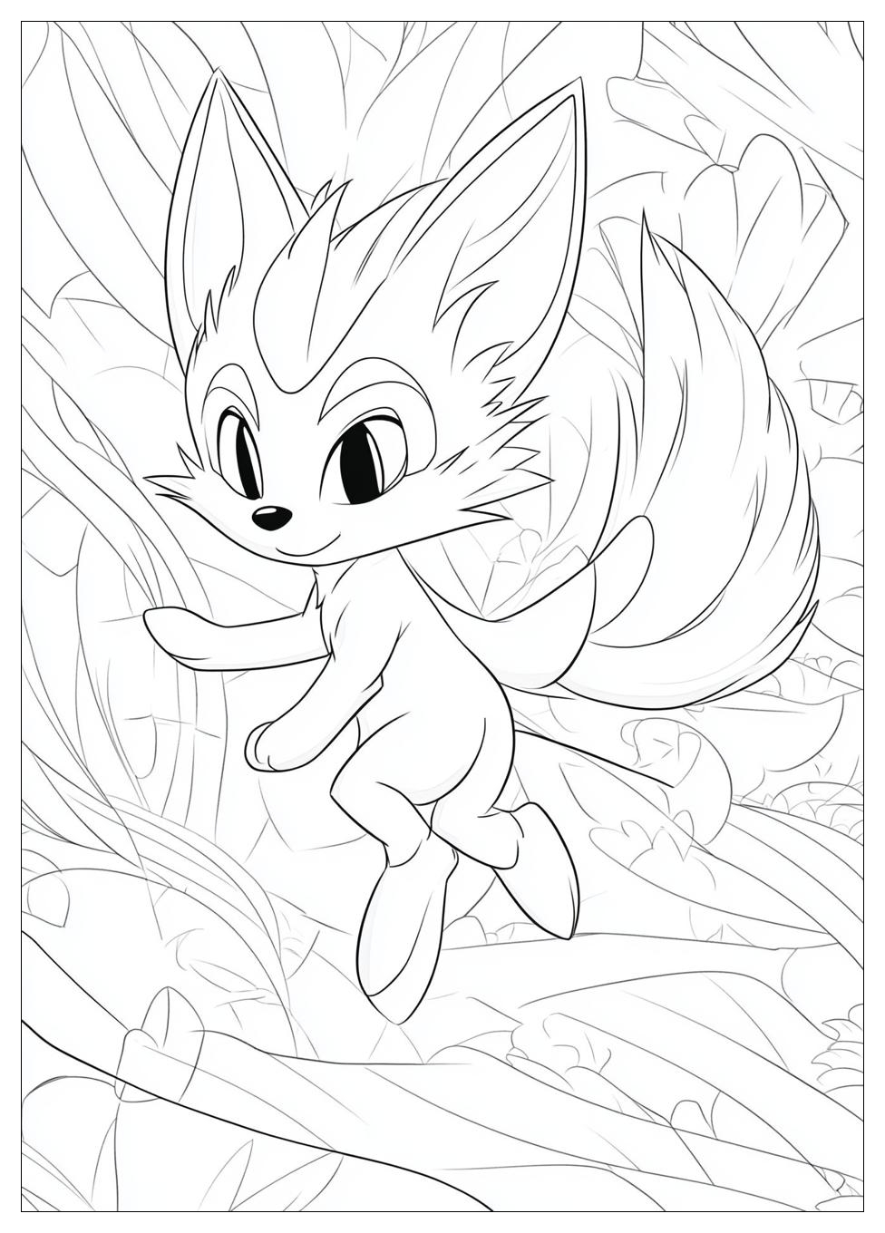 Tails Coloring Pages-9